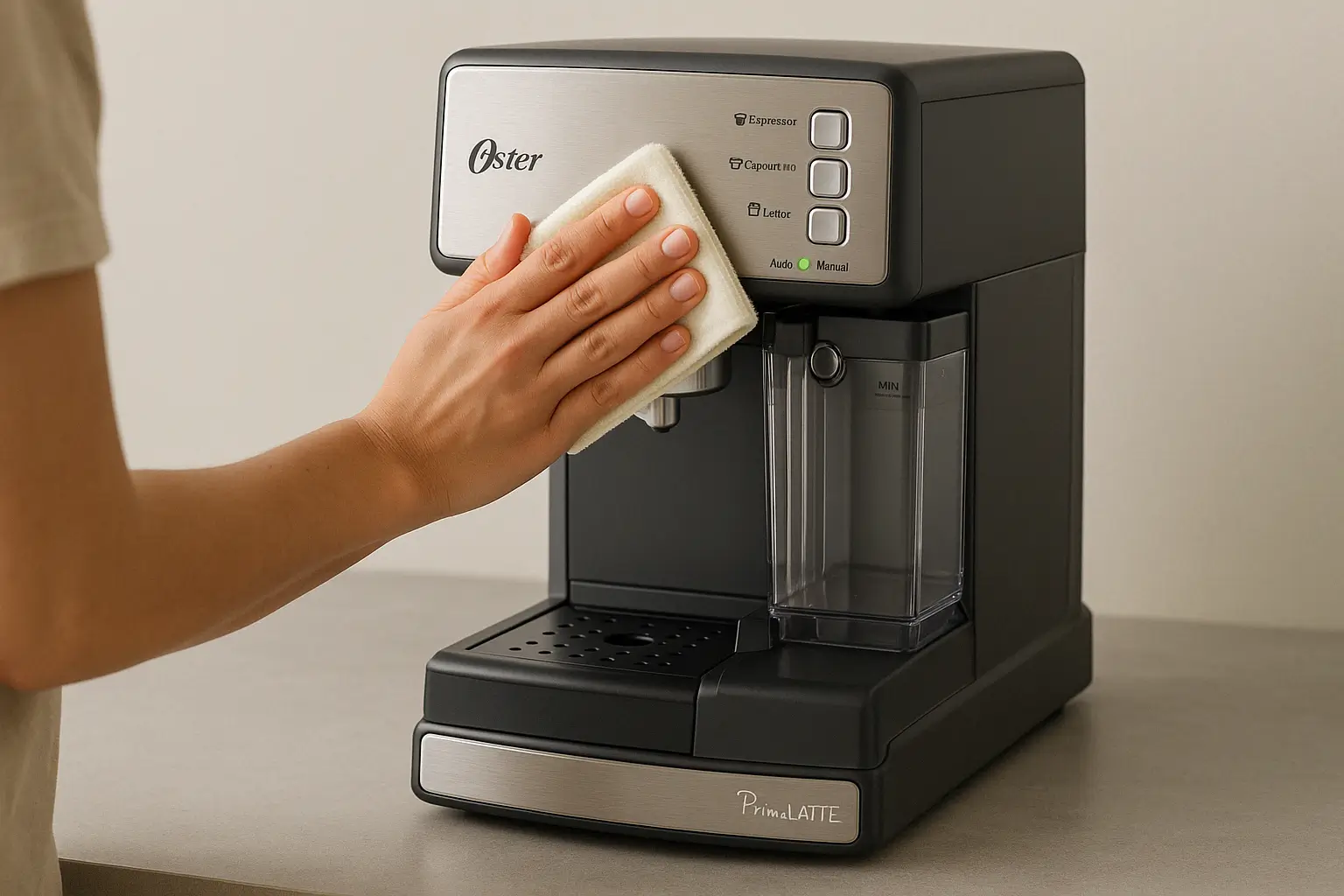 Como limpar cafeteiras Oster corretamente