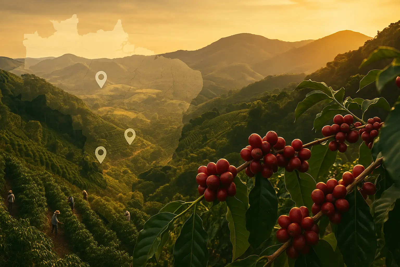 Regiões Produtoras de Café no Brasil